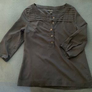 Banana republic navy blouse